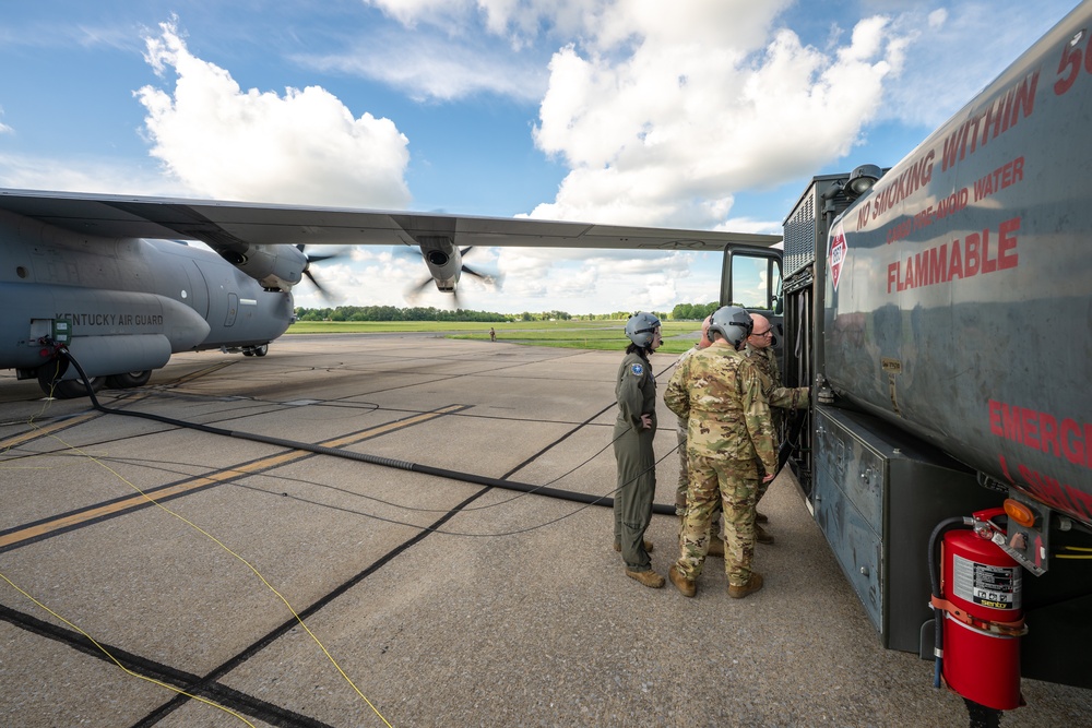 Kentucky Air Guard stages major earthquake-response exercise