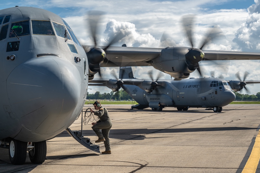 Kentucky Air Guard stages major earthquake-response exercise