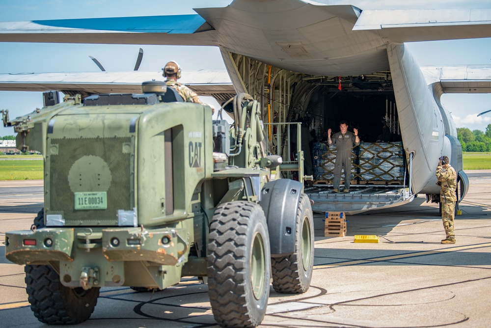 Kentucky Air Guard stages earthquake-response exercise