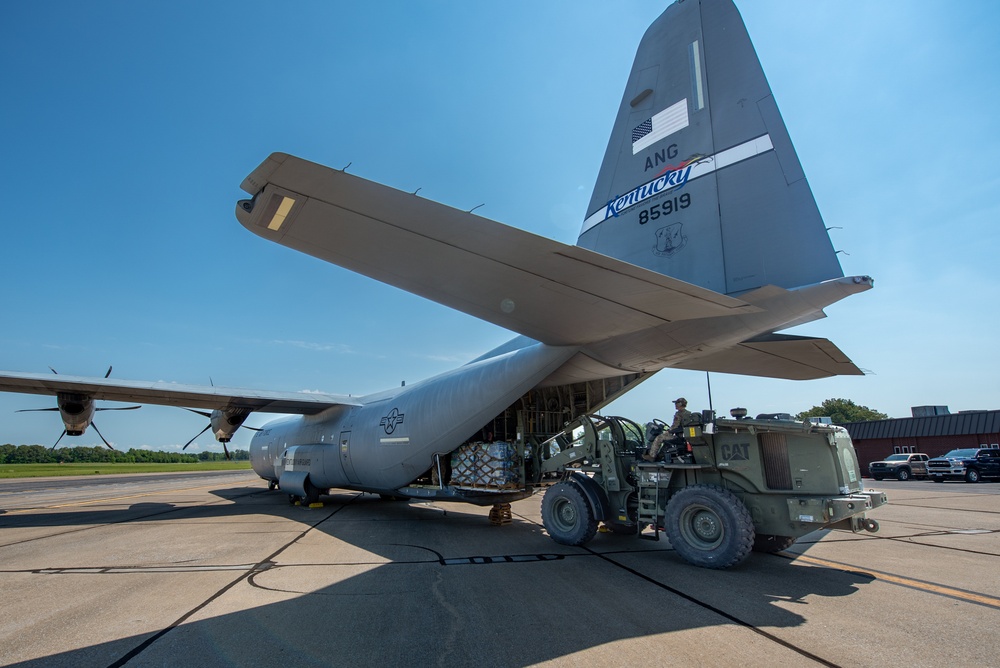 Kentucky Air Guard stages earthquake-response exercise