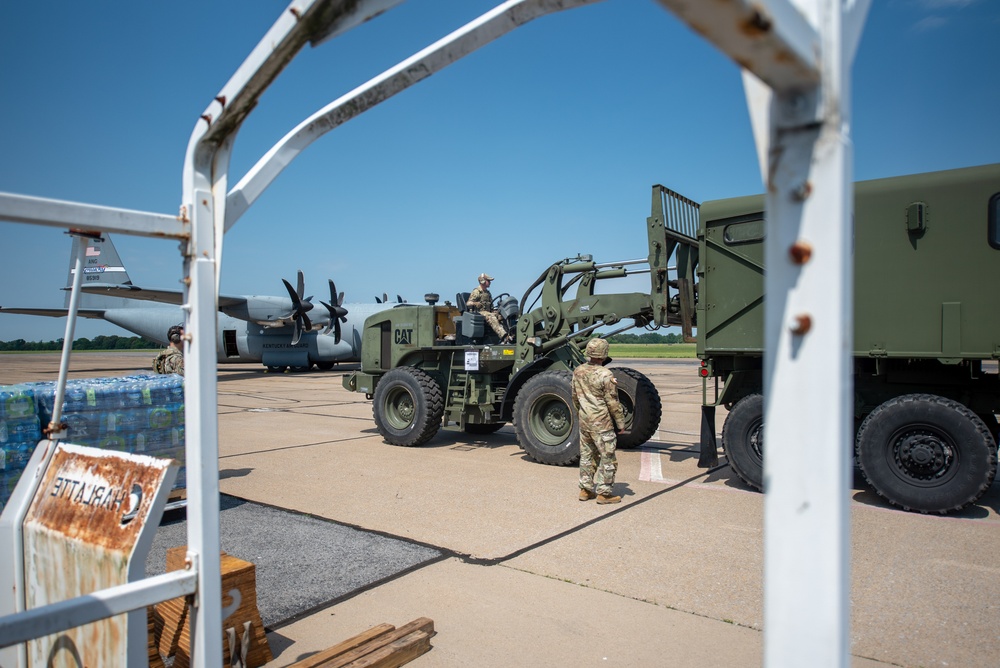 Kentucky Air Guard stages earthquake-response exercise