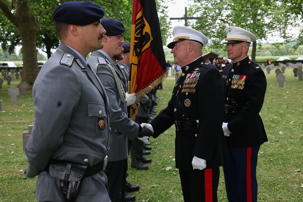 German Military Cemetery Memorial Ceremony 2025