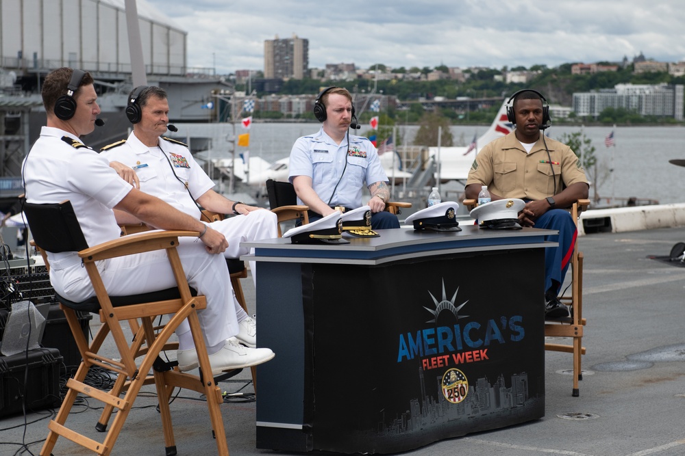 FWNY 2025: Fleet Week Aboard the USS New York