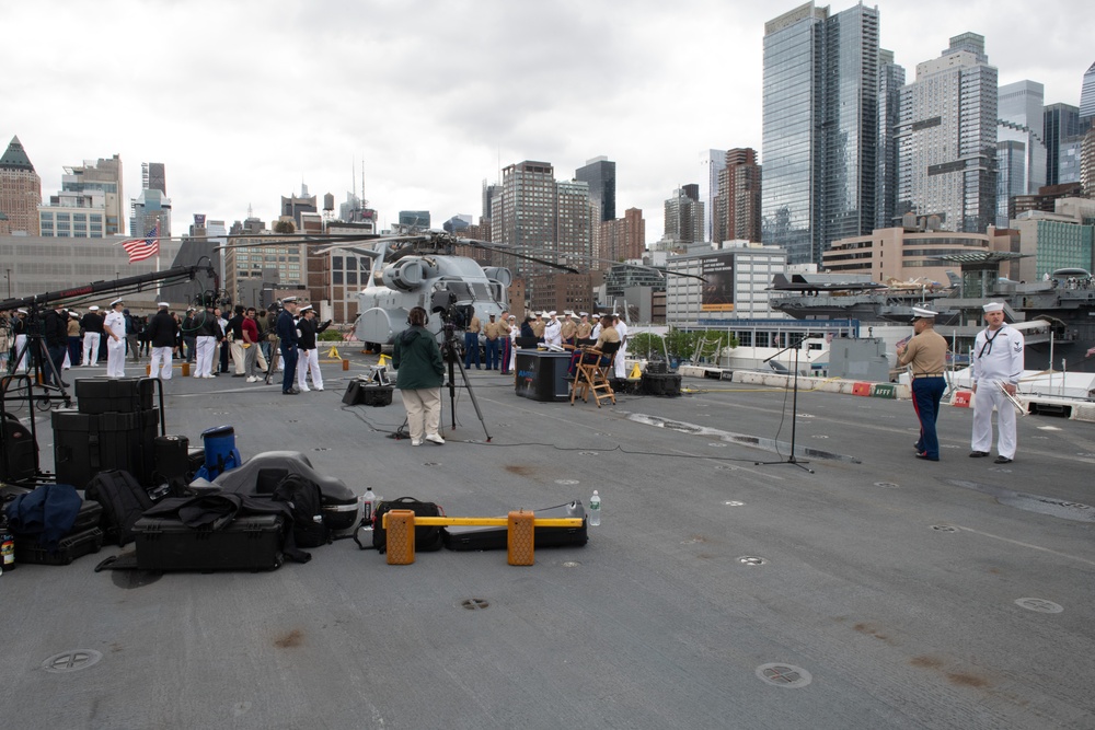 FWNY 2025: Fleet Week Aboard the USS New York