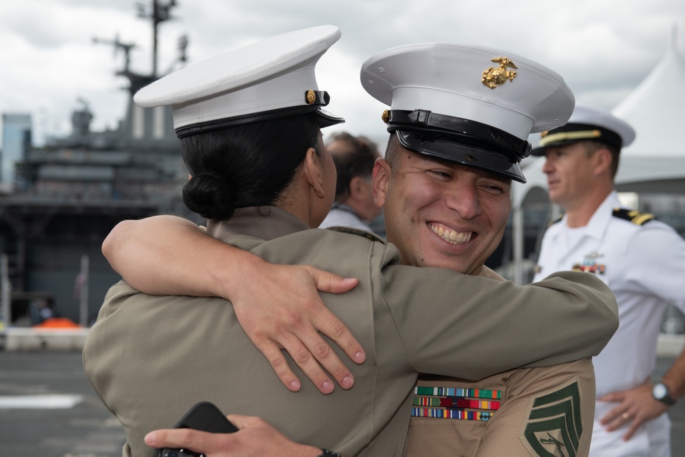 FWNY 2025: Re-enlistment Aboard the USS New York