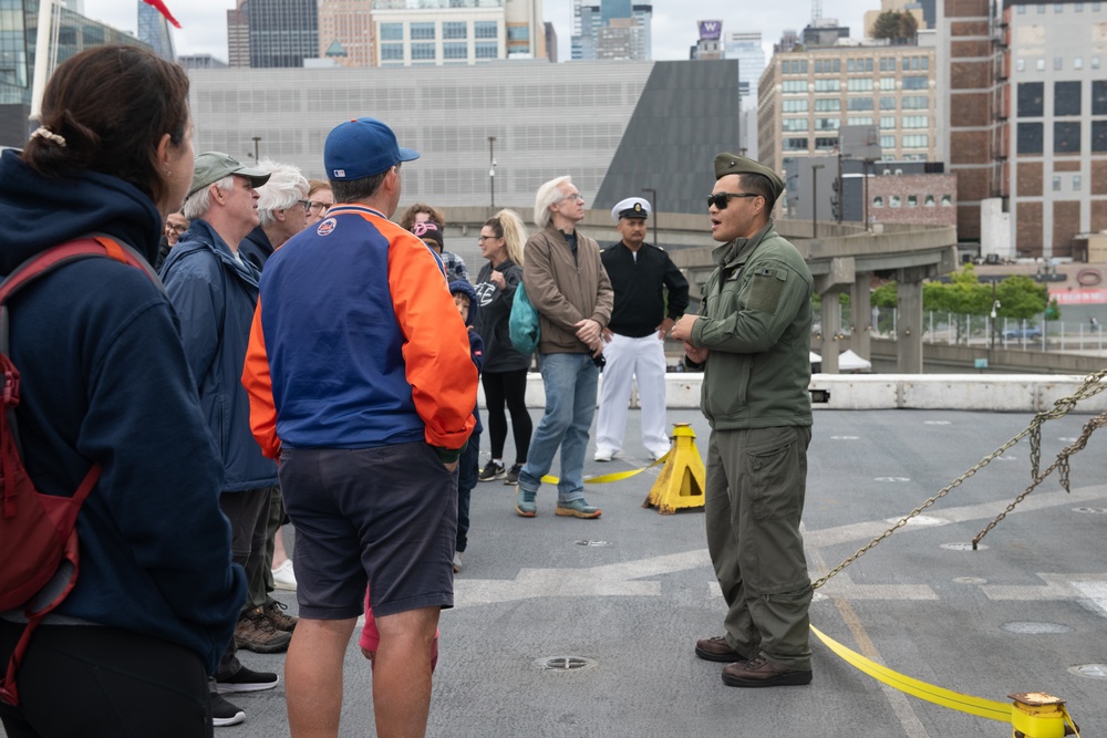 FWNY 2025: Fleet Week Aboard the USS New York
