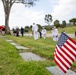 Green Hills Memorial Park Flag Laying Community Event during Los Angeles Fleet Week