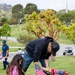 Green Hills Memorial Park Flag Laying Community Event during Los Angeles Fleet Week