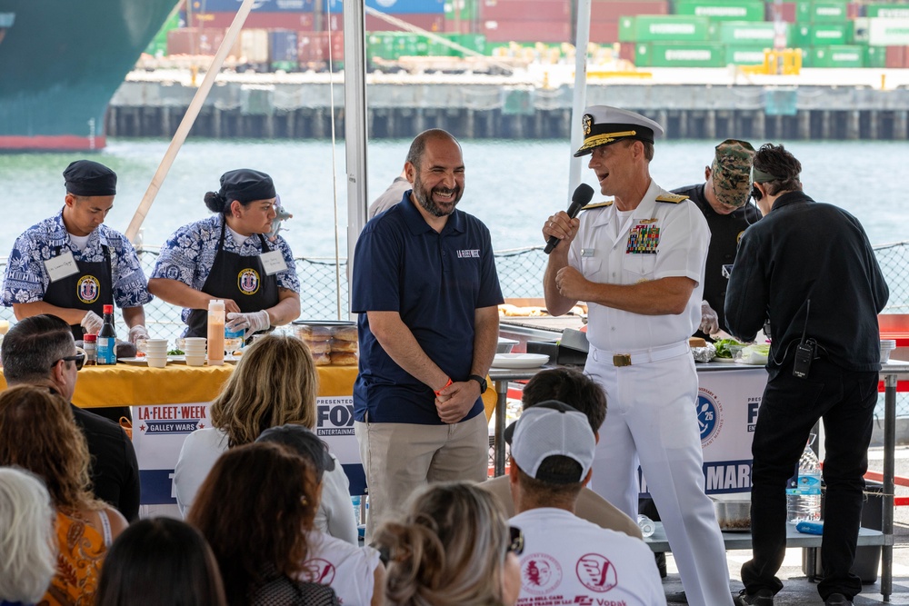 Military Has Talent and Galley Wars held at Los Angeles Fleet Week exposition