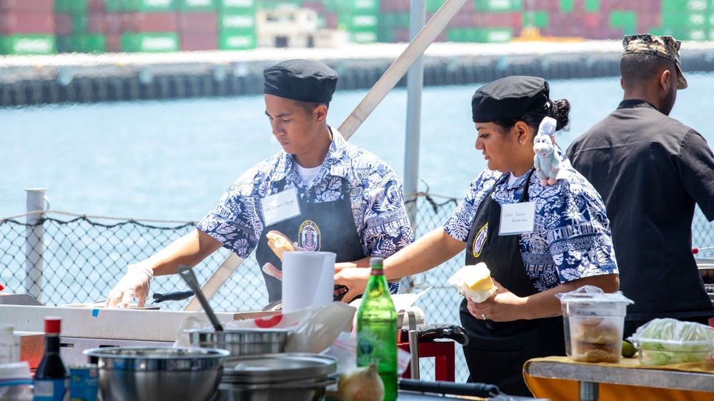 Military Has Talent and Galley Wars held at Los Angeles Fleet Week exposition