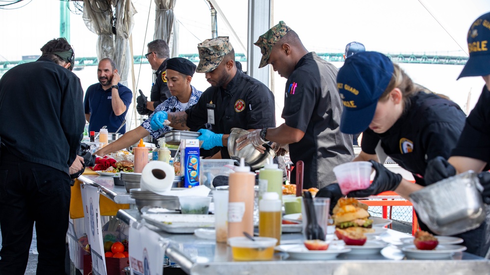 Military Has Talent and Galley Wars held at Los Angeles Fleet Week exposition