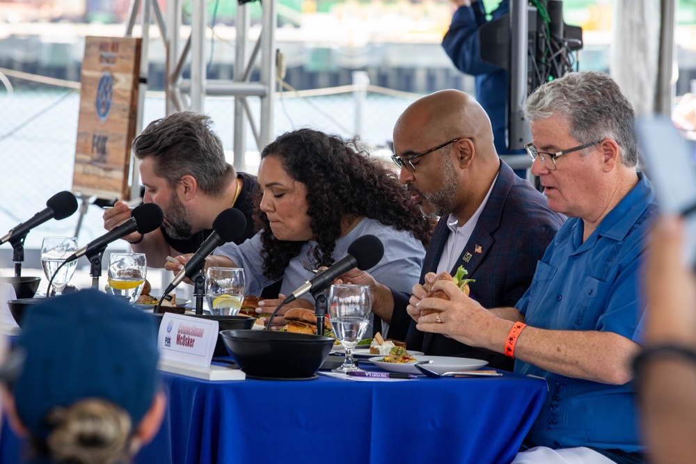 Military Has Talent and Galley Wars held at Los Angeles Fleet Week exposition