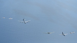 NEWCAST 25APR03: Kyushu Defense Bureau Tour & JMSDF Sasebo District Change of Command