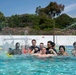 U.S. Sailors and Marines visit the Cabrillo Beach Youth Center for LA Fleet Week