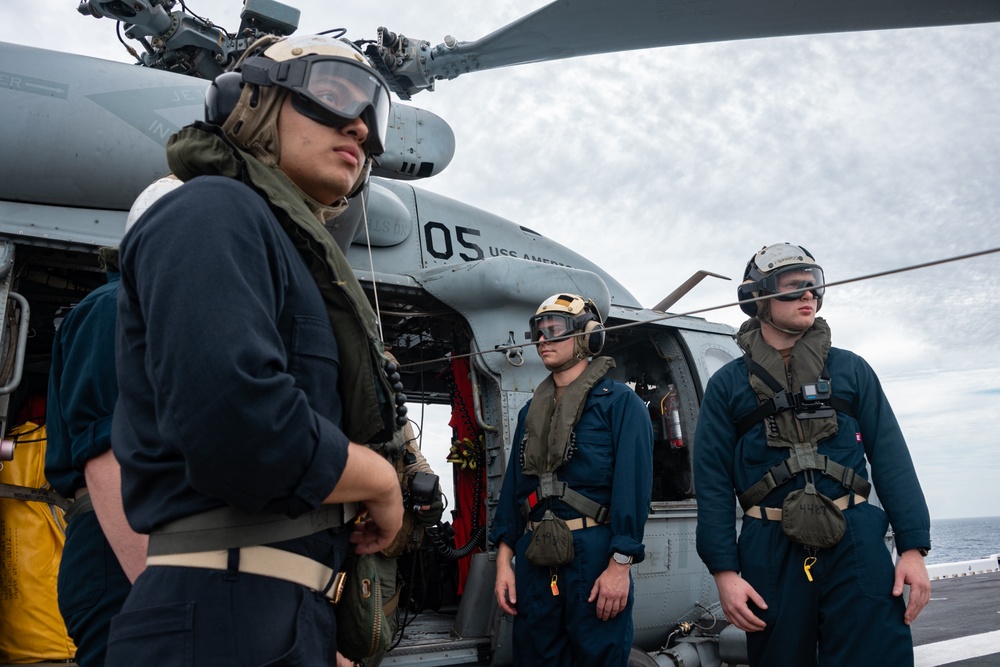 USS America (LHA 6) Hosts Midshipmen