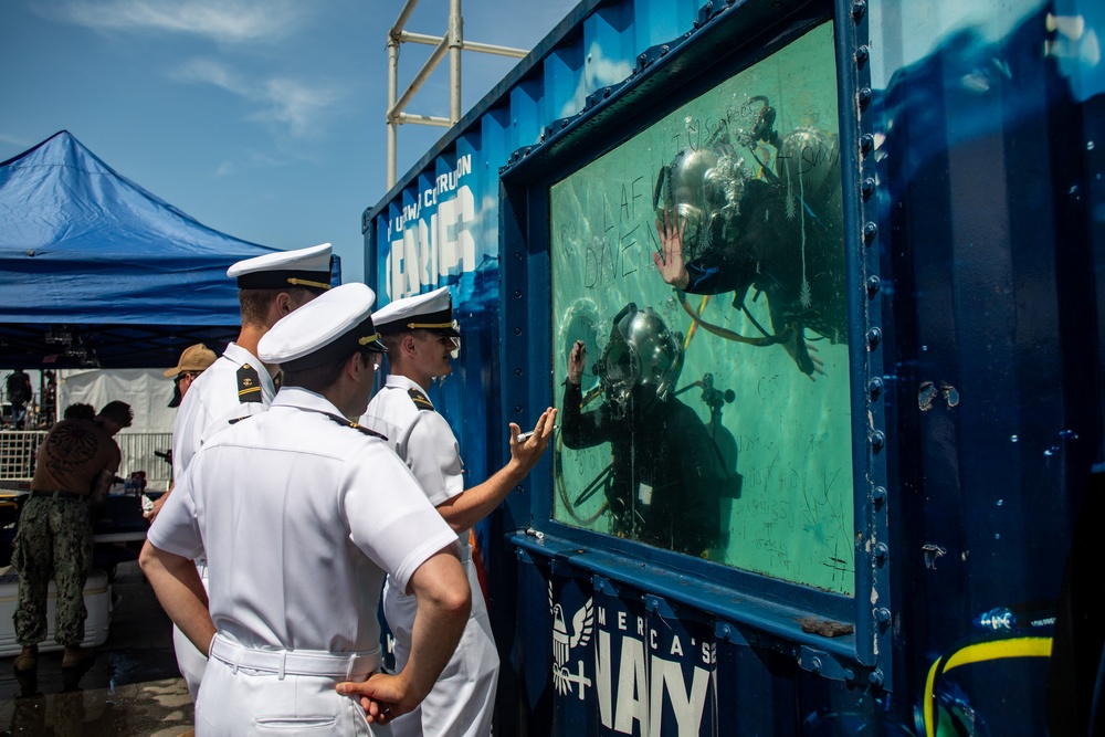 UCT-2 Seabees at Los Angeles Fleet Week