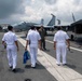 Royal Malaysian Navy Officers Visit the USS Nimitz