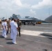 Royal Malaysian Navy Officers Visit the USS Nimitz