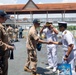 Royal Malaysian Navy Officers Visit the USS Nimitz