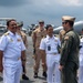 Royal Malaysian Navy Officers Visit the USS Nimitz