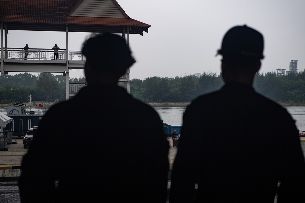 USS Nimitz Conducts Port Call in Malaysia