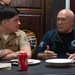 FWNY25: FDNY Engine 54, Ladder 4, Battalion 9, host's dinner for U.S. Marines