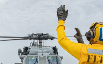 USS America (LHA 6) Conducts Flight Operations
