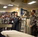 USS AMERICA (LHA 6) hosts Royal Australian Navy's HMAS Sydney (DDG 42) for Ship Tour