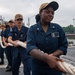 USS Gridley Pulls Into Singapore