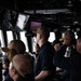 USS Gridley Departs Singapore