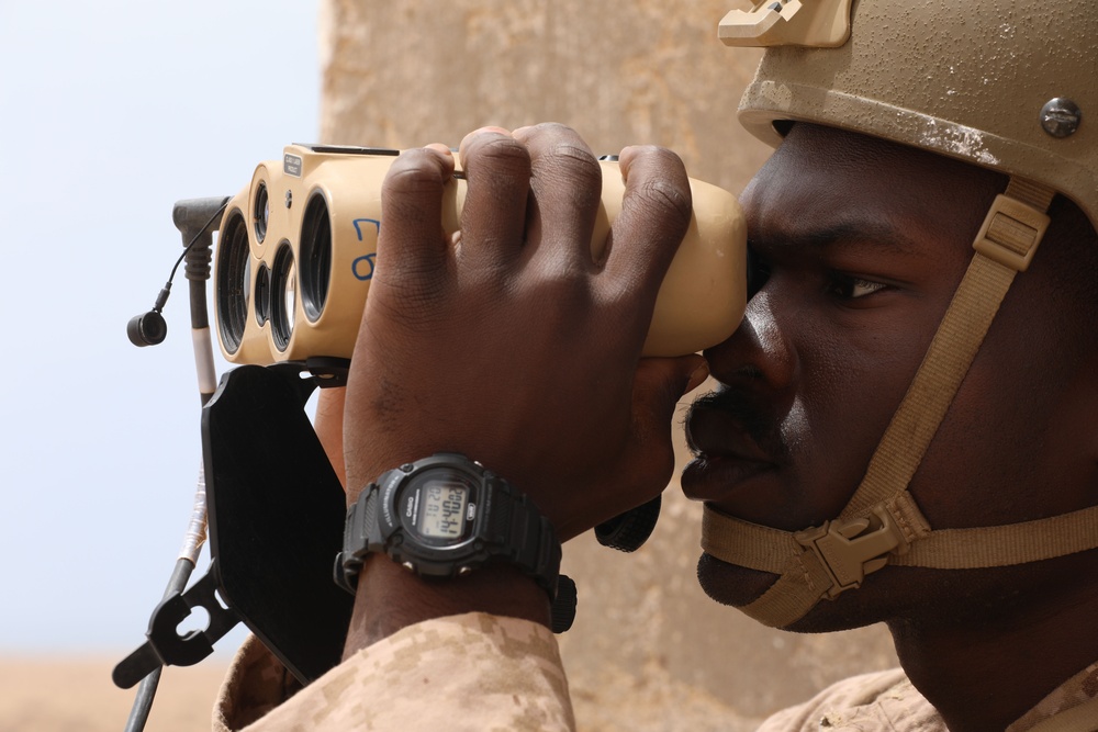 US Marines, Morocco conduct call for fire training at African Lion 2025
