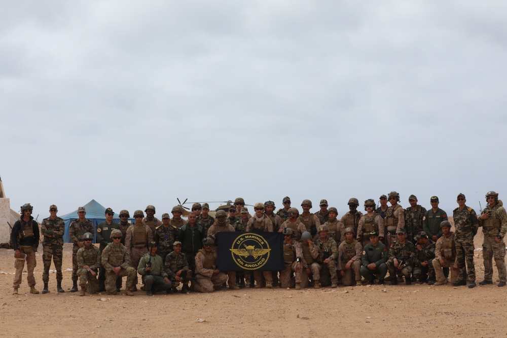 US Marines, Morocco conduct call for fire training at African Lion 2025