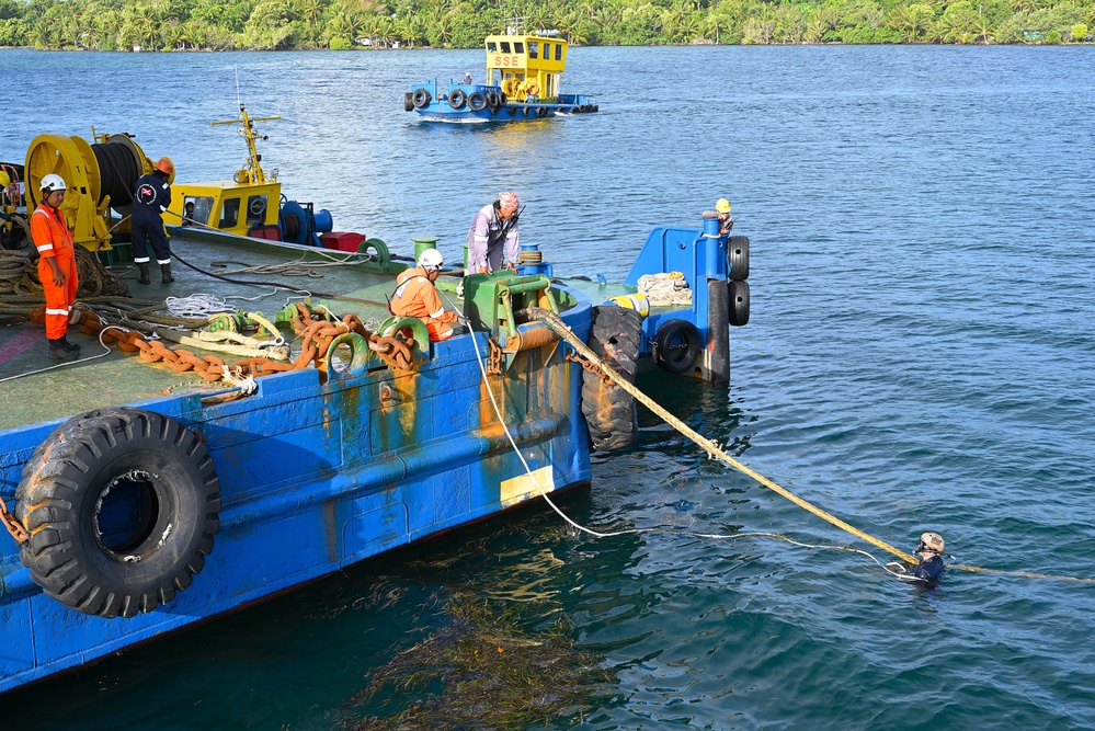 CTG 73.6/MDSU 1-6 Conduct ADV Removal in Yap, Federated States of Micronesia, Apr. 17, 2025