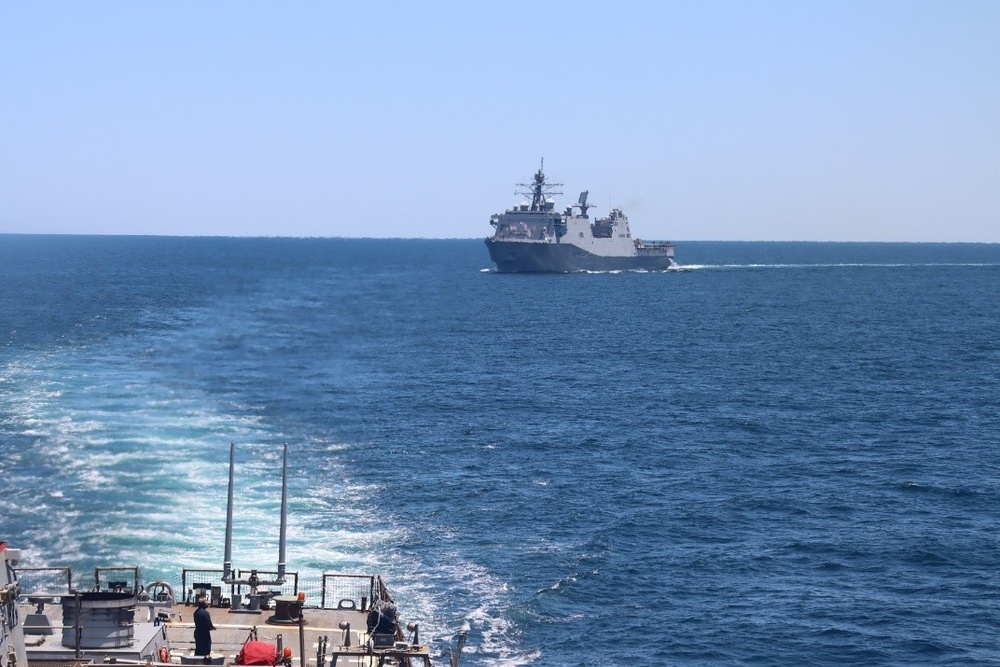 Iwo Jima Amphibious Ready Group (ARG) Formation Exercise