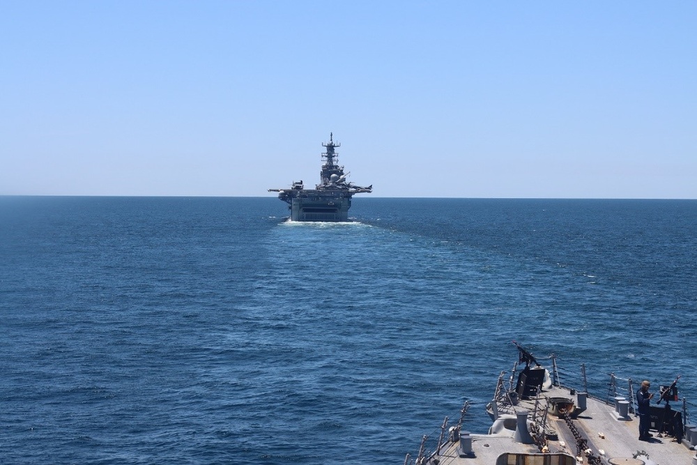 Iwo Jima Amphibious Ready Group (ARG) Formation Exercise