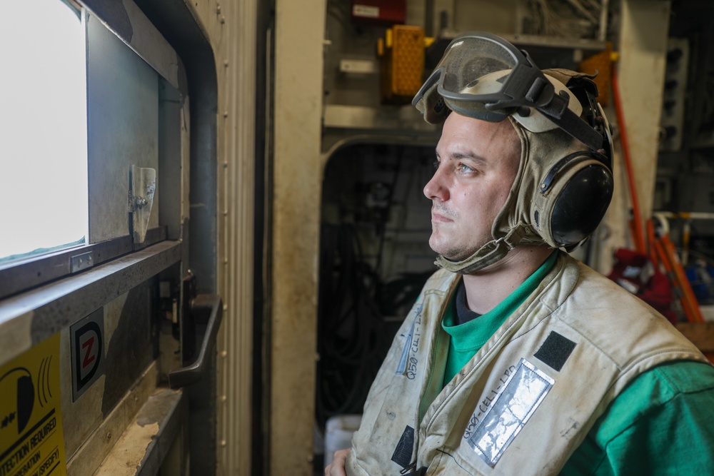 USS Princeton conducts operations in the U.S. Central Command area of responsibility as part of the Carl Vinson Carrier Strike Group