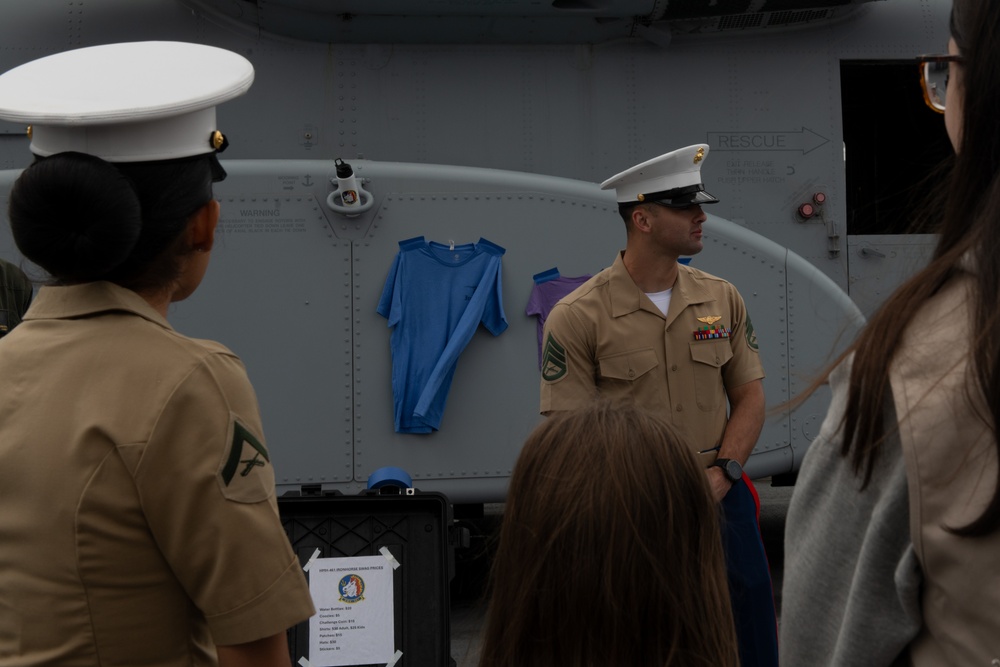 FWNY25: Girl Scout Troop 6000 tours the USS New York