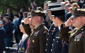 DoD remembers fallen at Epinal American Cemetery in France