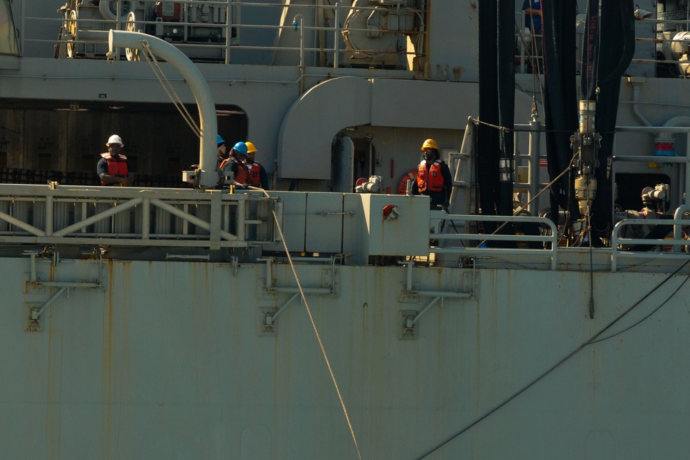 22nd MEU | Resupply at Sea During ARGMUEX