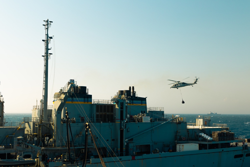 22nd MEU | Resupply at Sea During ARGMUEX