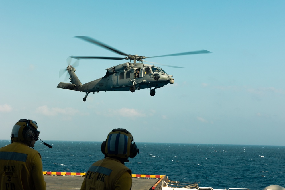 22nd MEU | Resupply at Sea During ARGMUEX