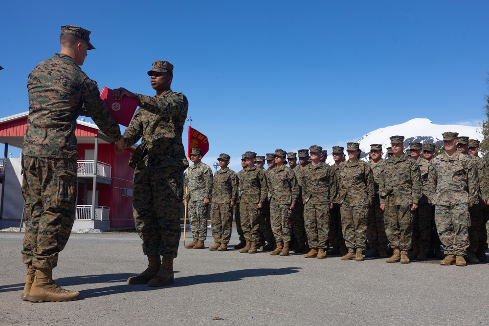 Staff Sgt. Edward Daise Awarded Navy and Marine Corps Commendation Medal