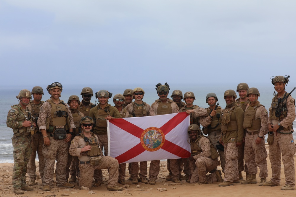 US Marines, Morocco conduct air naval gunfire operations at African Lion 2025