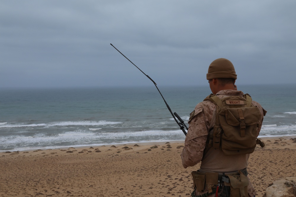 US Marines, Morocco conduct air naval gunfire operations at African Lion 2025