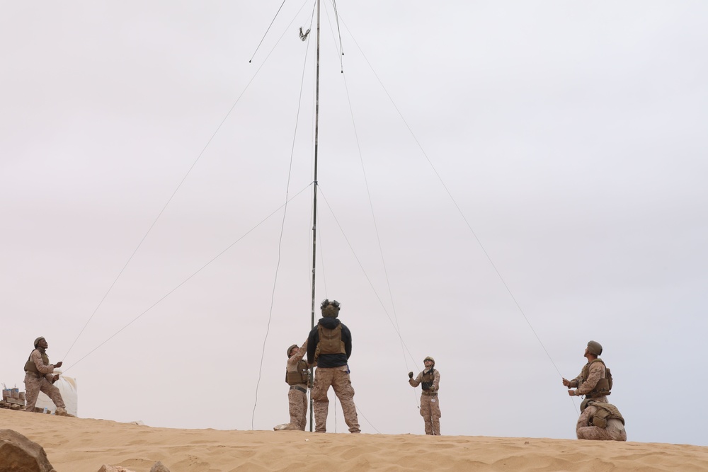 US Marines, Morocco conduct air naval gunfire operations at African Lion 2025