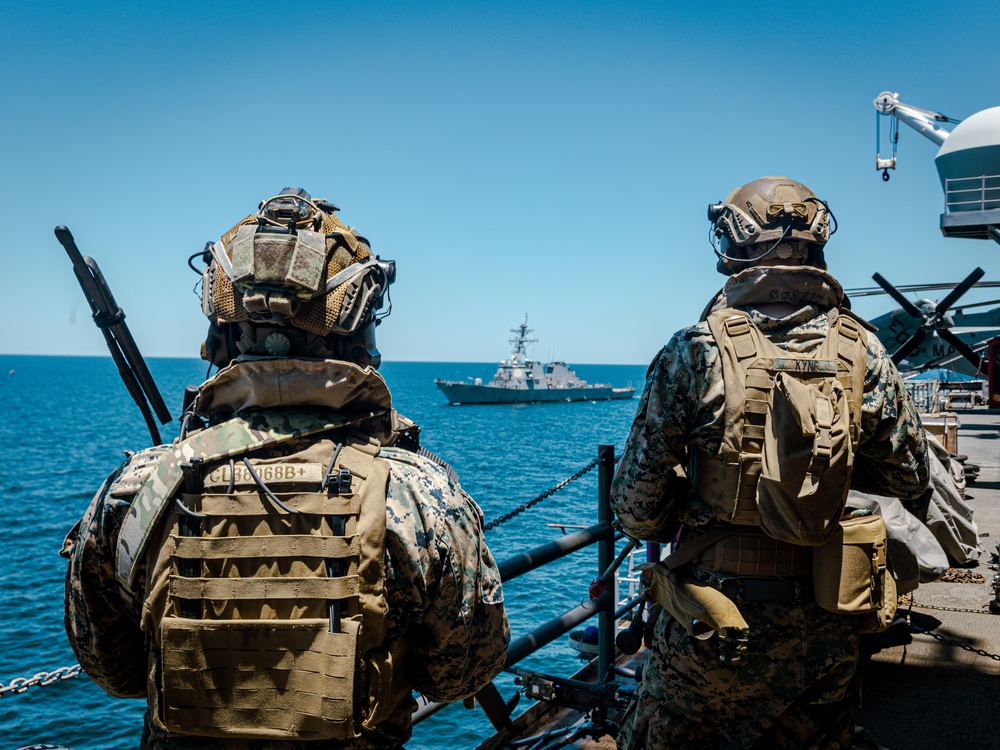 22nd MEU | Defense of the Amphibious Task Force During ARGMUEX