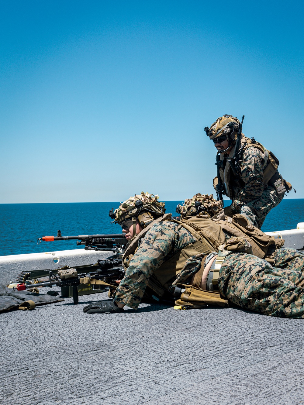 22nd MEU | Defense of the Amphibious Task Force During ARGMUEX