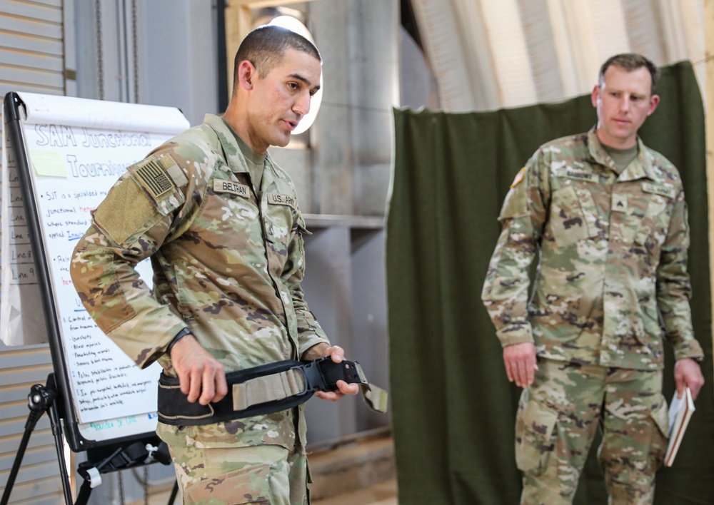 US, Morocco conduct trauma splinting training at African Lion 2025