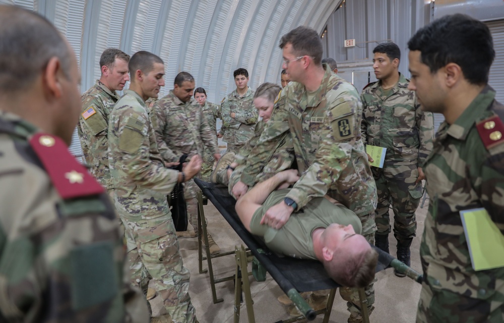 US, Morocco conduct trauma splinting training at African Lion 2025