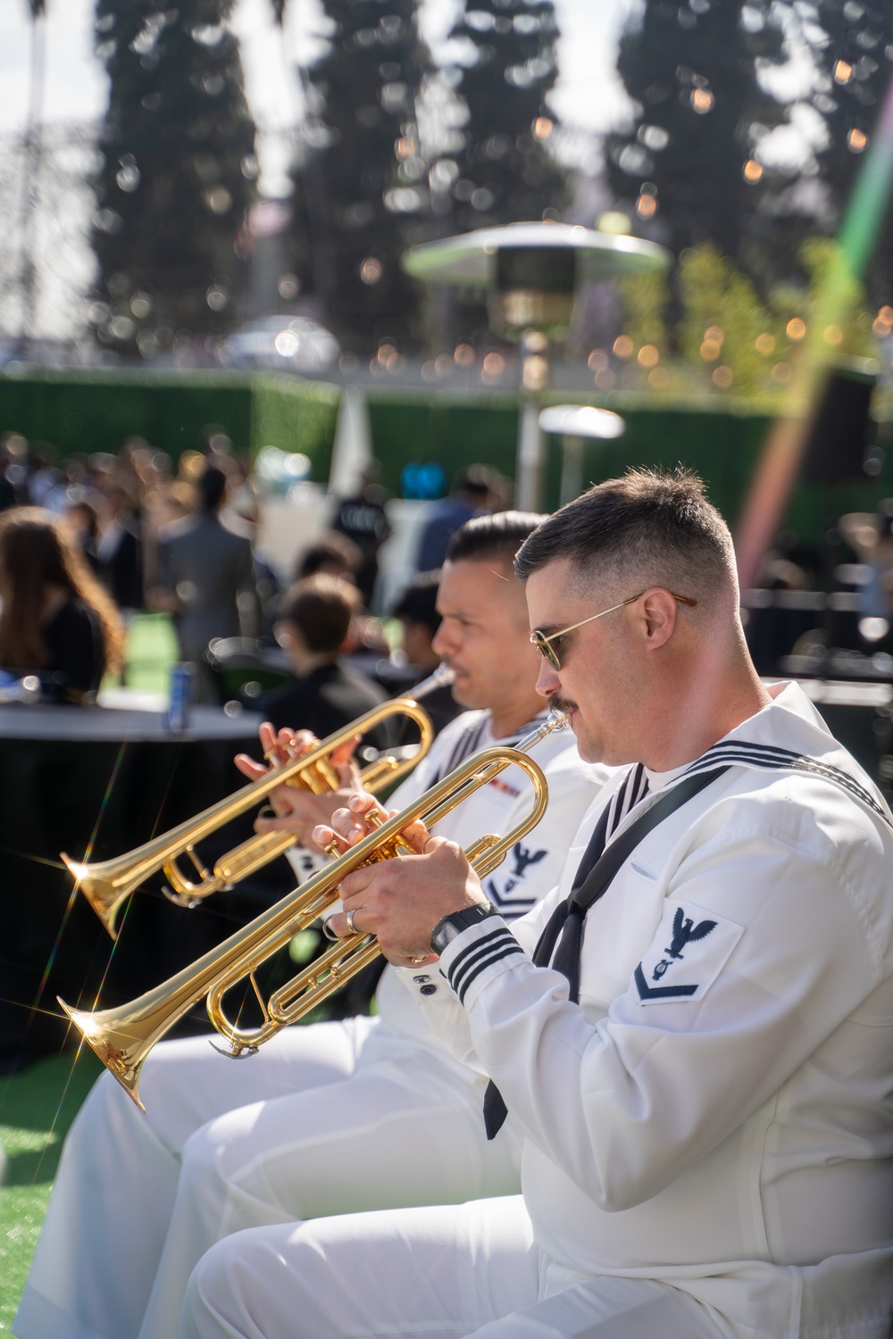 Navy Band Southwest’s Harborside Brass Quintet Performs at YOLA at Inglewood 2025 YAMMY’S Finale Concert
